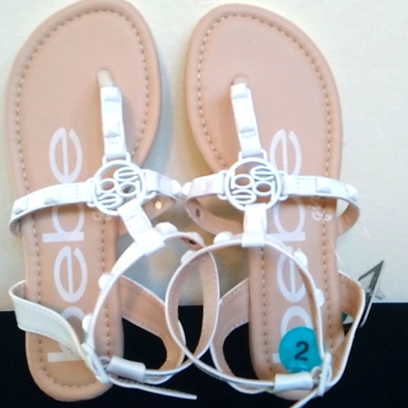 bebe Other - NWT Bebe Girls Sandal Shoes Size 2